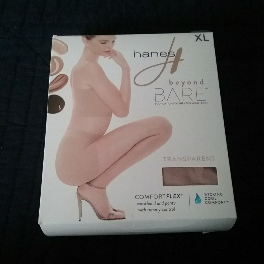 Hanes comfort fit panty hose